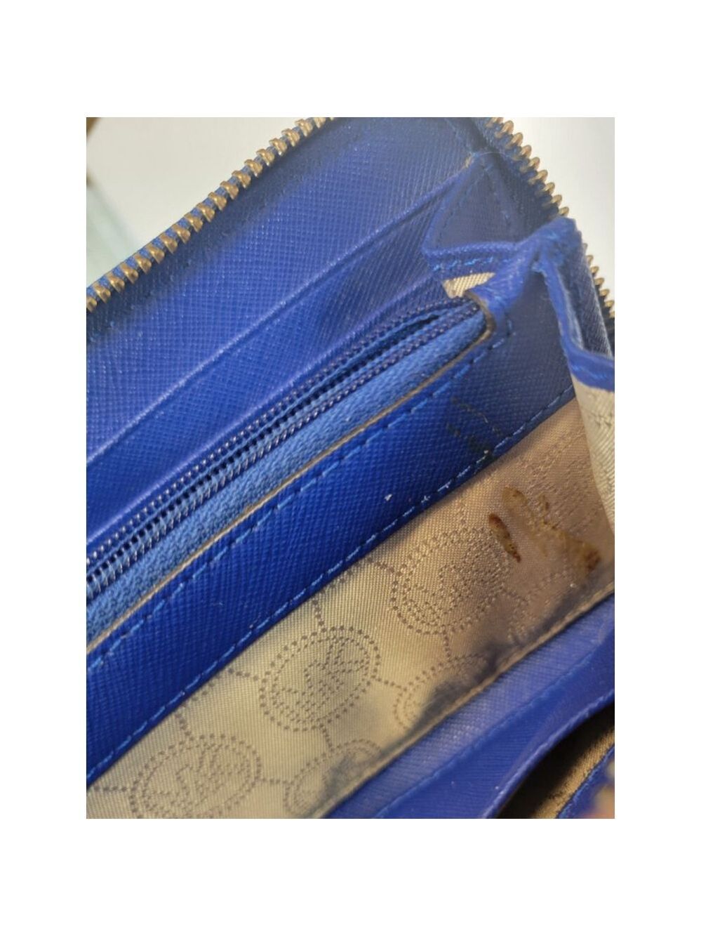 Michael Kors Jet Set Saffiano Leather Tote Wallet Set - Picture 8 of 8